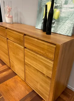 Madia di in legno Alba a prezzo Outlet^Artigianale Discount