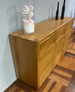 Madia di in legno Alba a prezzo Outlet^Artigianale Discount