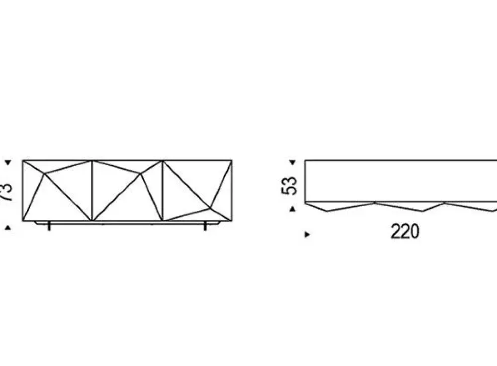 Madia di in legno Kayak a prezzo riservato^Cattelan Italia Hot