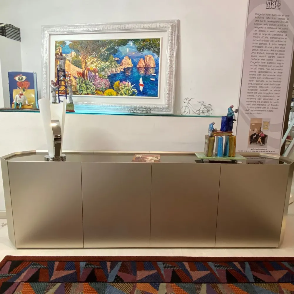 Madia di in laccato opaco Chelsea a prezzo Outlet^Cattelan Italia Best