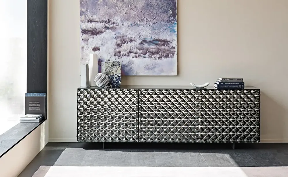 Madia di in vetro Vivaldi a prezzo riservato Madie