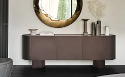 Madia di in legno Savoy a prezzo riservato^Cattelan Italia Outlet