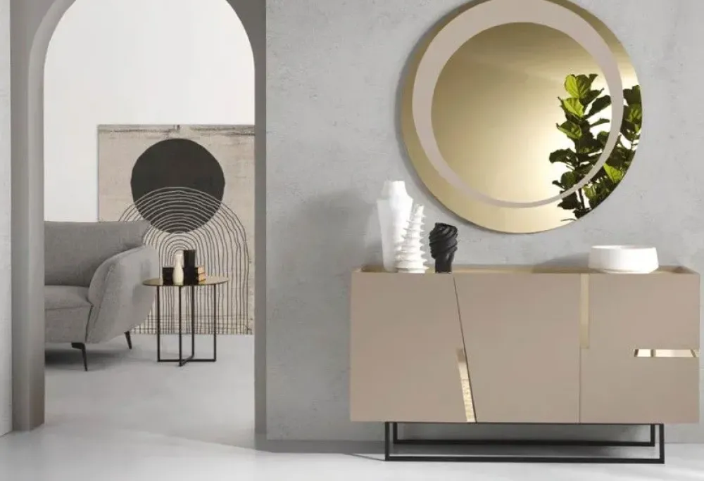 Collezione esclusiva Madia di in laccato opaco Ginevra a prezzo riservato- Madie