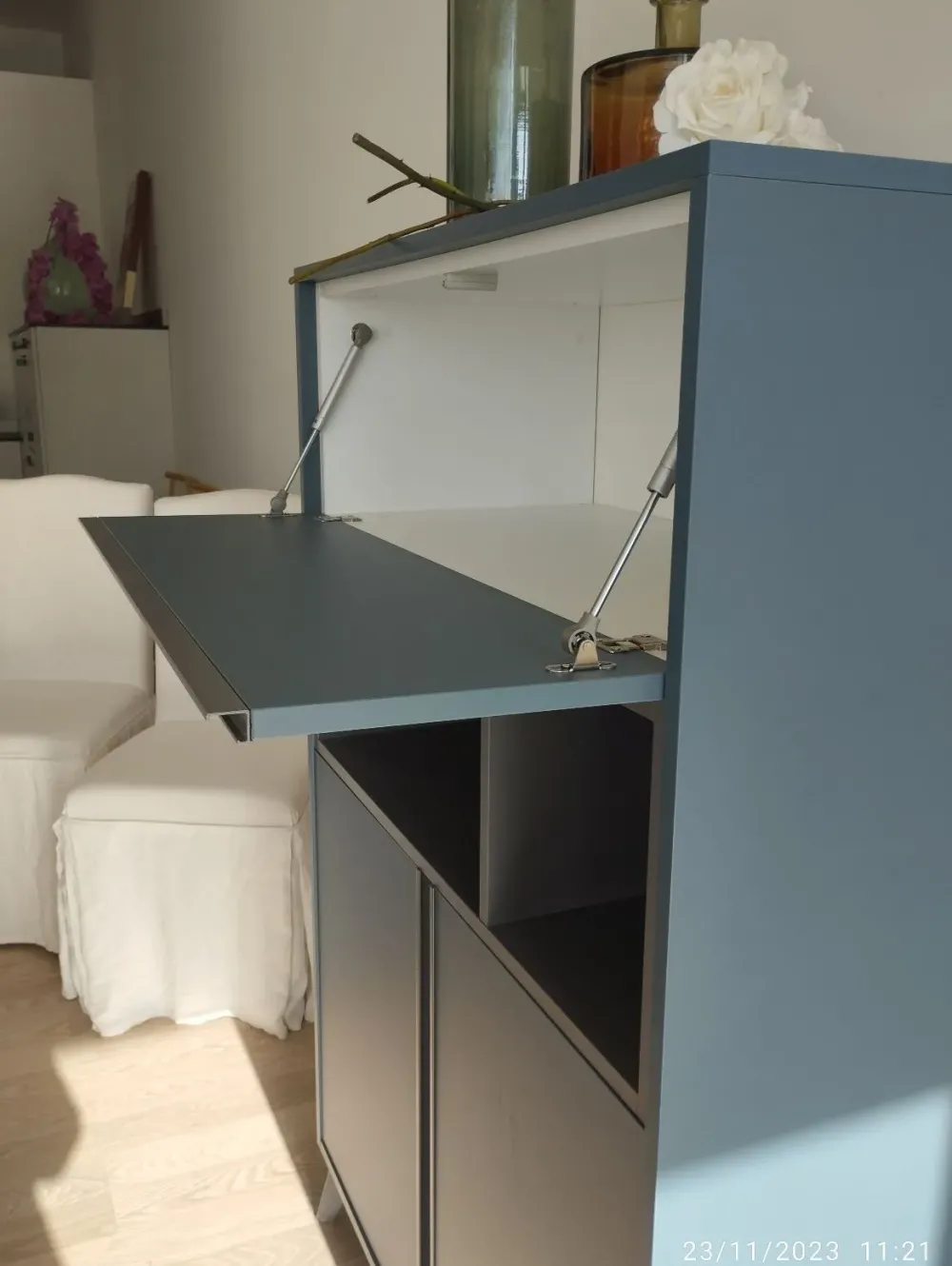 Colombini Casa Madia di in laminato opaco Golf a prezzo Outlet- Madie