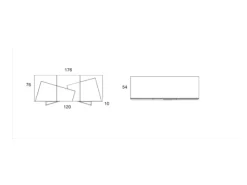 Madia di in legno Athena a prezzo scontato Madie