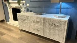 Cortezari Madia di in legno Keope in Offerta Outlet- Madie