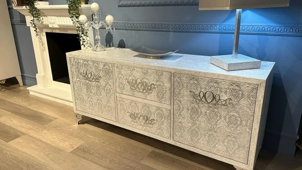 Cortezari Madia di in legno Keope  in Offerta Outlet- Madie