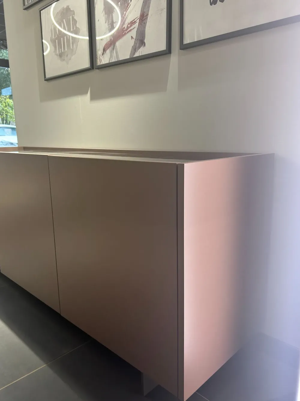 Sale Madia di in laccato opaco Wrap a prezzo scontato Madie