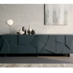 New Madia di in laccato opaco Madia dall’agnese modello concrete in Offerta Outlet Madie