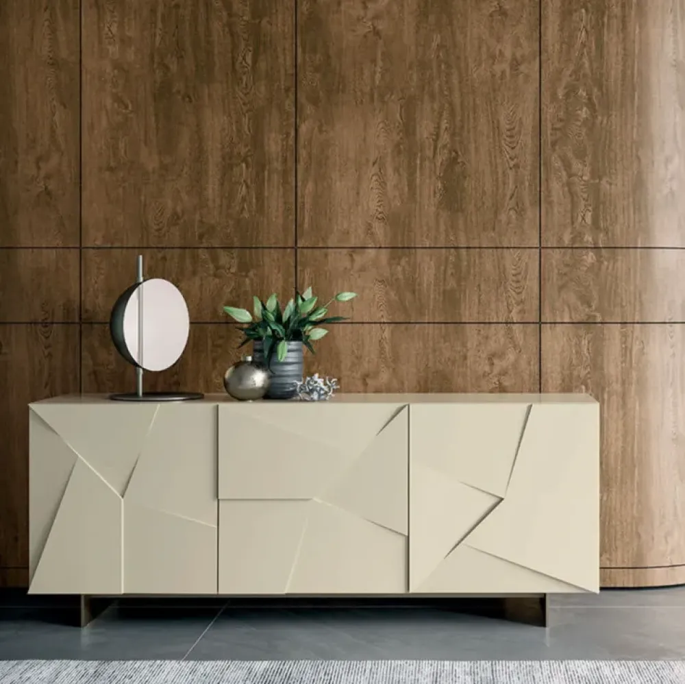 New Madia di in laccato opaco Madia dall’agnese modello concrete in Offerta Outlet Madie