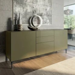 Madia di in laccato opaco Slim a prezzo scontato^Dall'Agnese