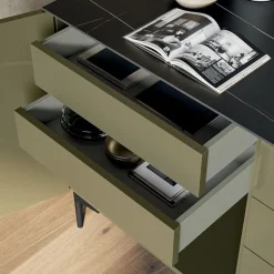 Madia di in laccato opaco Slim a prezzo scontato^Dall'Agnese