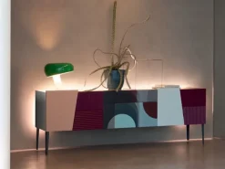 Devina Nais Madia di in legno Madia zero.16 con decoro a prezzo riservato- Madie