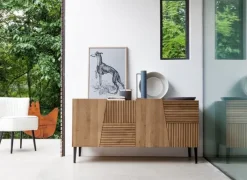 Devina Nais Madia di in legno Zero.16 design in Offerta Outlet- Madie