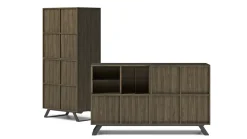 Doimo Salotti Madia di in legno Kristen a prezzo riservato- Madie