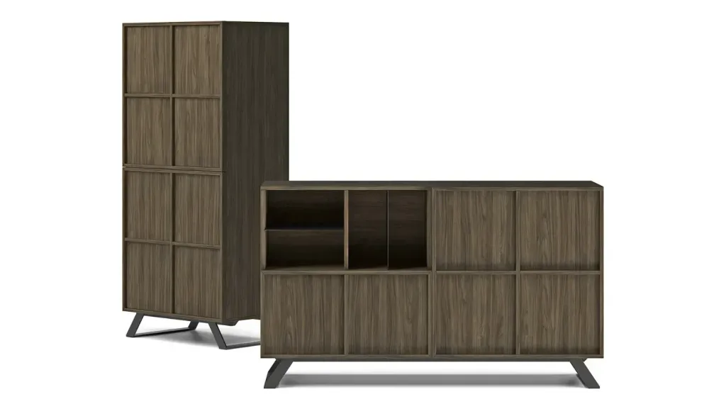 Doimo Salotti Madia di in legno Kristen a prezzo riservato- Madie