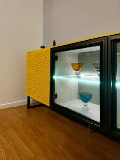 Best Madia di in laccato opaco Club36 in Offerta Outlet Madie