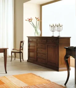 Falegnameria Italiana Madia di in legno Credenza f110 a prezzo Outlet- Madie