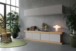 Madia di in legno F2/form line 203 con pensili a prezzo riservato^Forme’s Online