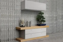 Forme’s Madia di in legno F2/form line 402 con pensili a prezzo riservato- Madie