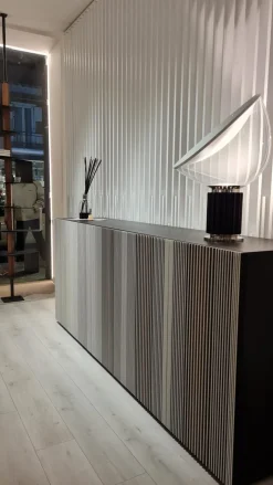 Madia di in legno Carlos a prezzo Outlet^Horm Sale