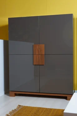 Sale Madia di in laccato lucido Woody a prezzo Outlet Madie