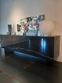 Lago Madia di in vetro Materia 1003 a prezzo riservato- Madie