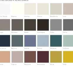 Lago Madia di in vetro Materia 1007 a prezzo riservato- Madie