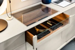 Le Fablier Madia di in laccato opaco Anice stellato in Offerta Outlet- Madie