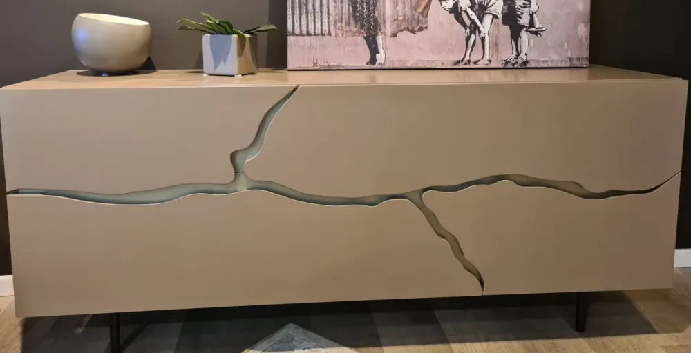 Discount Madia di in laccato opaco Tai a prezzo scontato Madie