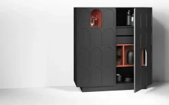 Online Madia di in laccato opaco Roma a prezzo riservato Madie