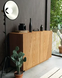 Madia di in legno 1335/2a a prezzo Outlet^Mobilificio Bellutti New