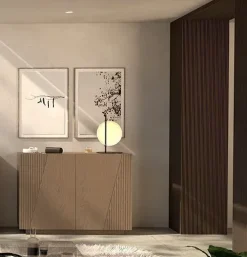 Madia di in legno 1335/2a a prezzo Outlet^Mobilificio Bellutti New