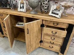 Nature Design Madia di in legno Credenza officina a prezzo scontato- Madie