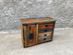 Outlet Etnico Madia di in legno Madia credenza jupiter 120 riciclo in Offerta Outlet- Madie