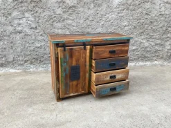 Outlet Etnico Madia di in legno Madia credenza jupiter 120 riciclo in Offerta Outlet- Madie