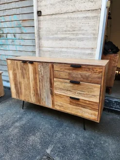 Madia di in legno Credenza old teak 150 in Offerta Outlet^Outlet Etnico Discount