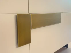 Pianca Madia di in laccato opaco Ginevra a prezzo Outlet- Madie