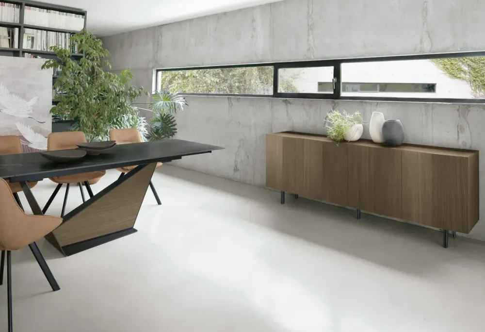 Target Point Madia di in laminato opaco Demetra 220 a prezzo riservato- Madie