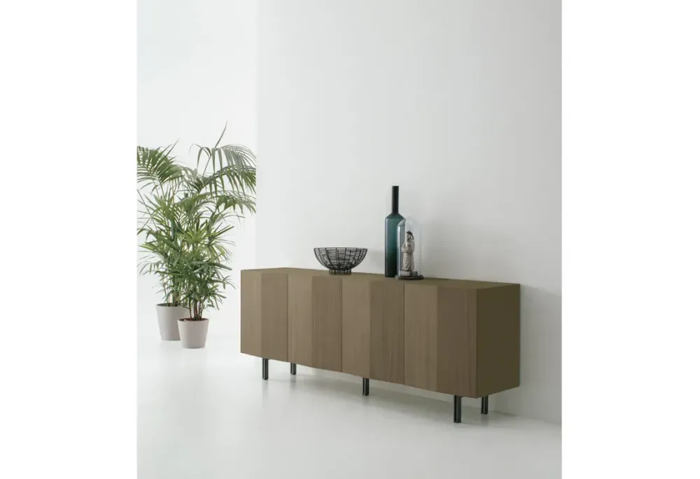 Target Point Madia di in laminato opaco Demetra 220 a prezzo riservato- Madie