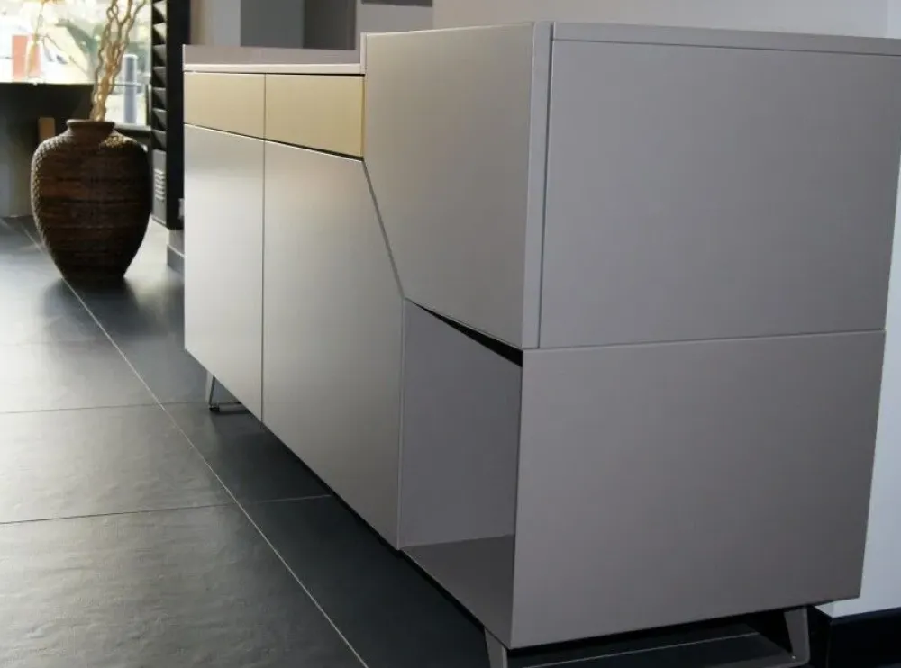 Clearance Madia di in laccato opaco Madia remix a prezzo scontato Madie