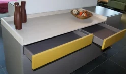 Clearance Madia di in laccato opaco Madia remix a prezzo scontato Madie