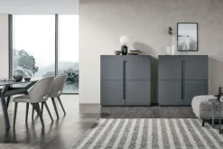 Madia di in laccato opaco Montgomery verticale a prezzo scontato^Tomasella Outlet