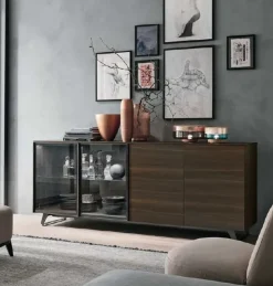 Madia di in legno Metropolis in Offerta Outlet^Tomasella Outlet