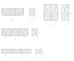 Outlet Madia Drops in stile moderno di in Offerta Outlet Madie