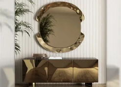 Online Madia Eden con ante a specchio in stile moderno di in Offerta Outlet Madie