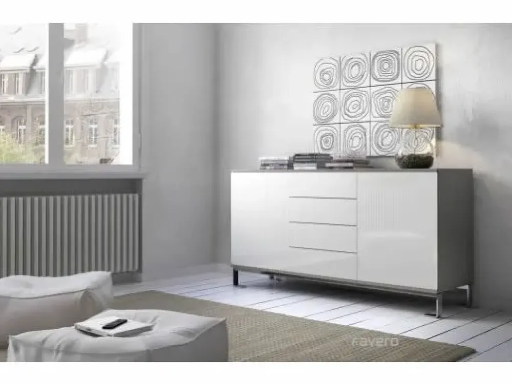 Madia modello Camilla in laccato opaco^Favero New