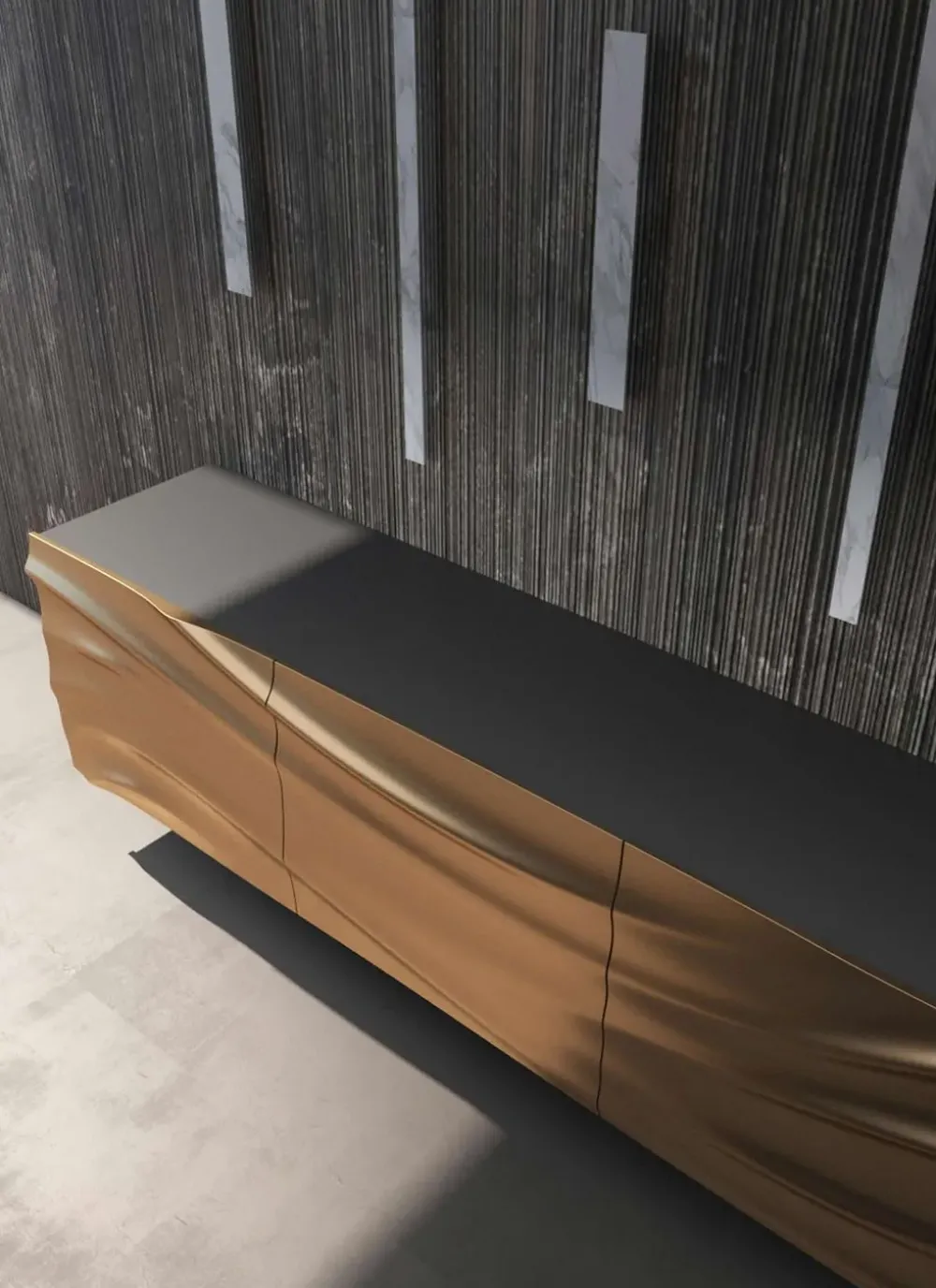 Mirandola Nicola e Cristano Madia Fluida di in stile moderno scontata -35%- Madie