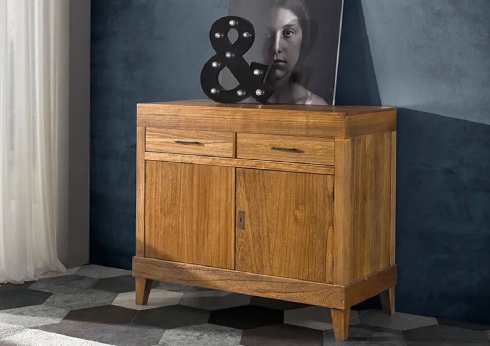 Artigianale Madia Frida 2 ante di in stile moderno scontata -57%- Madie