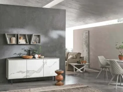 New Madia Giunone in laminato materico a prezzo scontato Madie